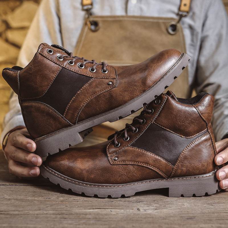 Men's British Style Ankle Boots – Affordable, Stylish & Comfortable - MODISH X 