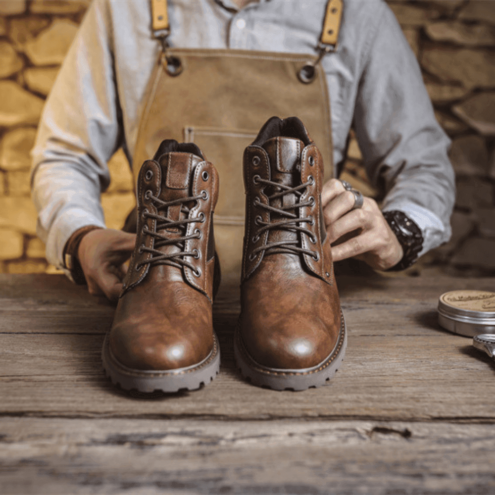 Men's British Style Ankle Boots – Affordable, Stylish & Comfortable - MODISH X 