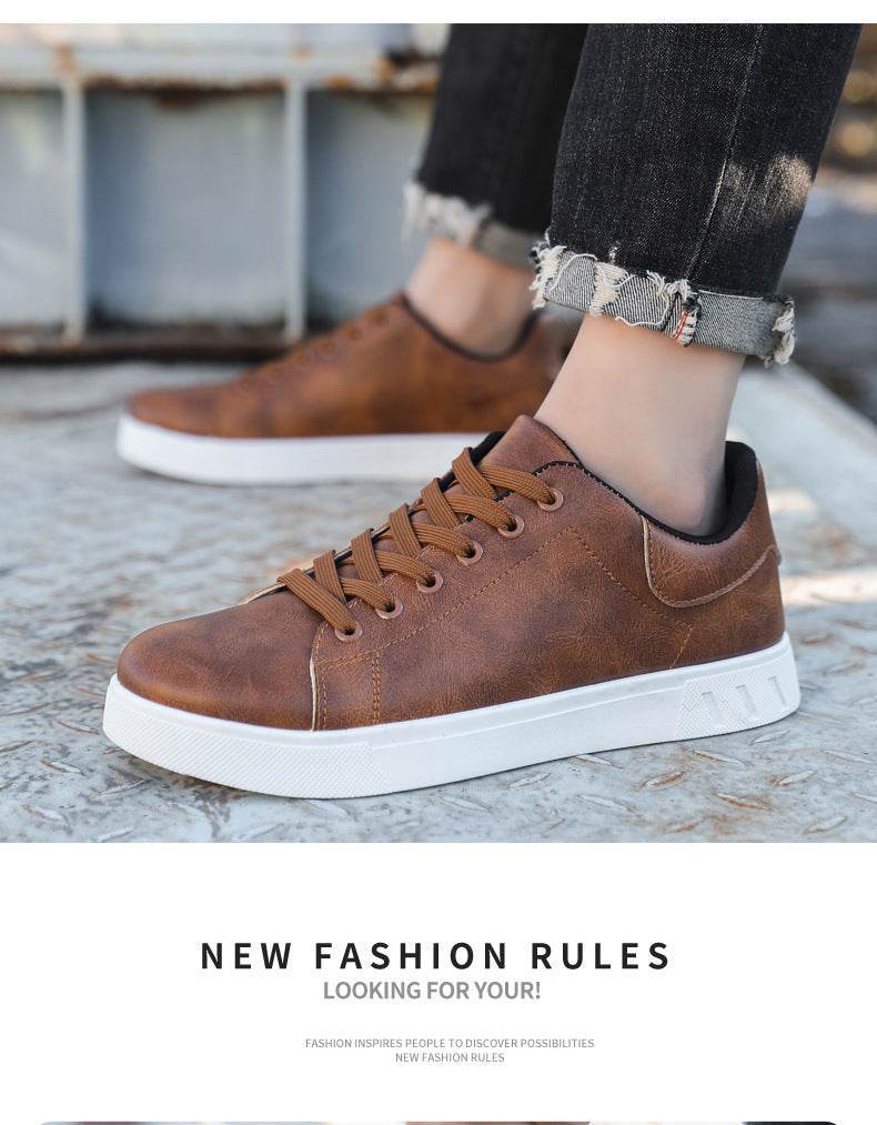 Men’s Spring Casual Lace-Up Shoes – Breathable Mesh & Trendy Designs - MODISH X 