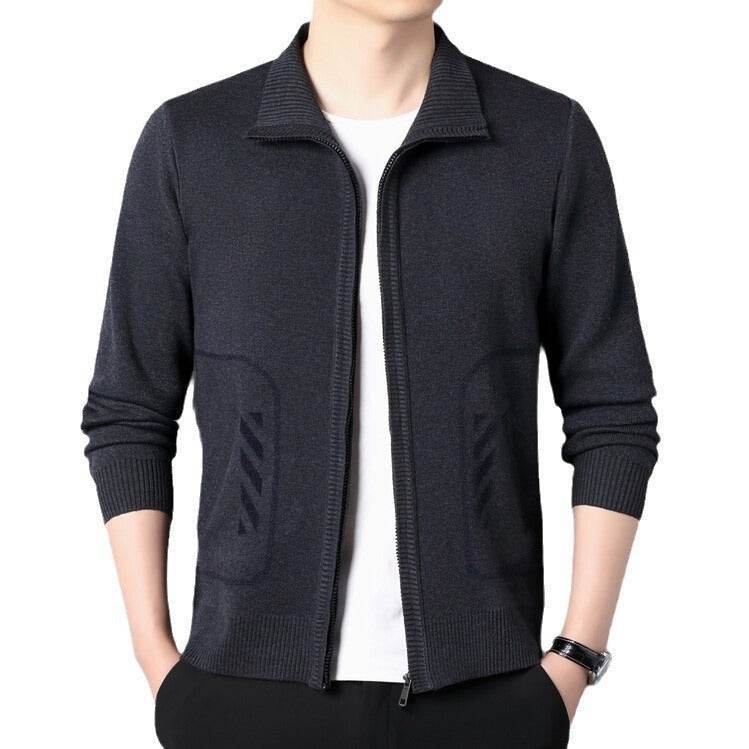 Men’s Knitted Cardigan Coat – Stylish & Comfortable Winter Wardrobe - MODISH X 