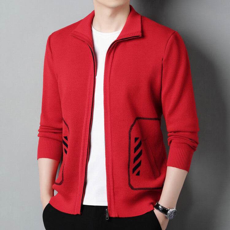 Men’s Knitted Cardigan Coat – Stylish & Comfortable Winter Wardrobe - MODISH X 