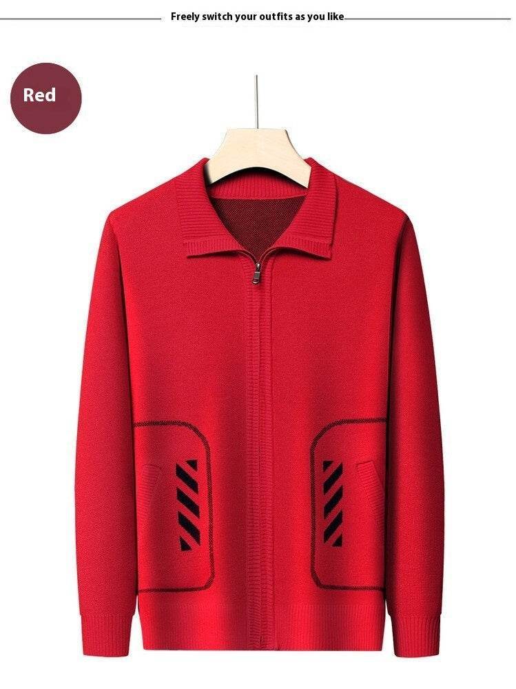 Men’s Knitted Cardigan Coat – Stylish & Comfortable Winter Wardrobe - MODISH X 