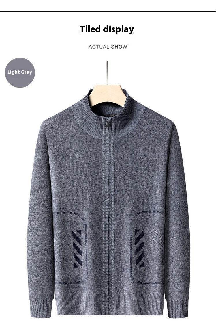 Men’s Knitted Cardigan Coat – Stylish & Comfortable Winter Wardrobe - MODISH X 