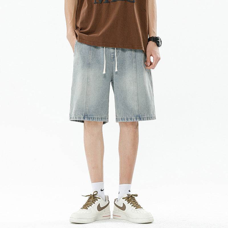 Men’s Stylish Linen Loose Cropped Shorts – Perfect for Summer Style - MODISH X 