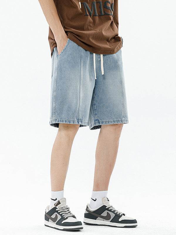 Men’s Stylish Linen Loose Cropped Shorts – Perfect for Summer Style - MODISH X 