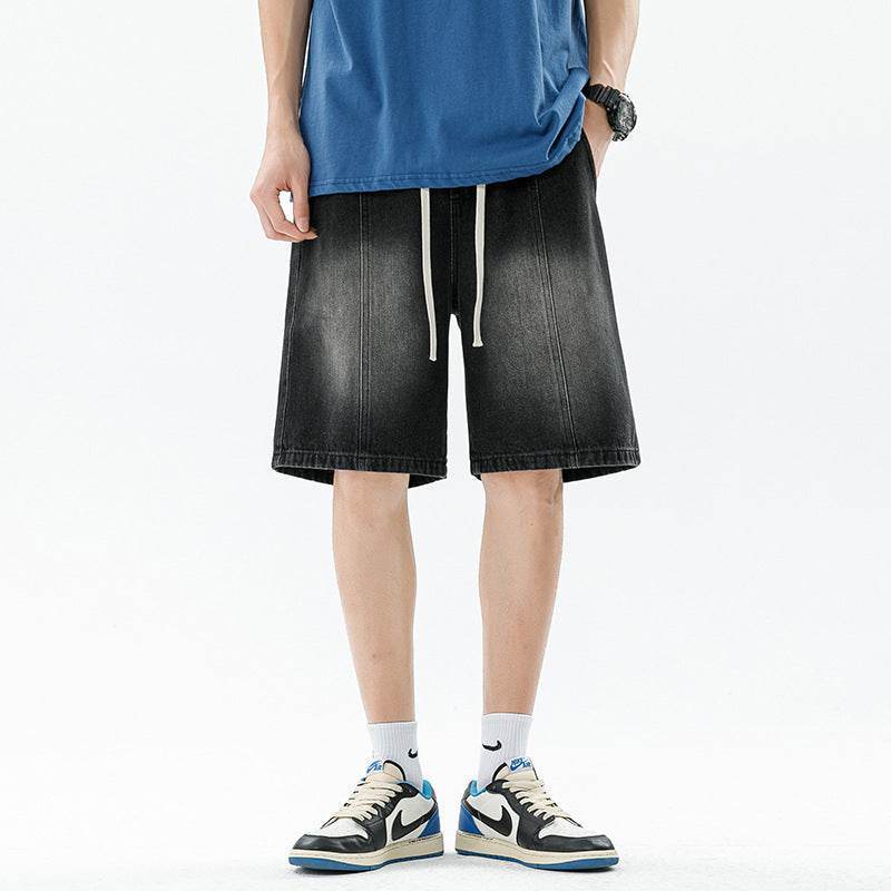 Men’s Stylish Linen Loose Cropped Shorts – Perfect for Summer Style - MODISH X 