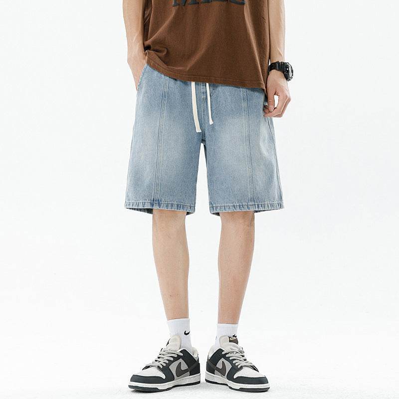 Men’s Stylish Linen Loose Cropped Shorts – Perfect for Summer Style - MODISH X 