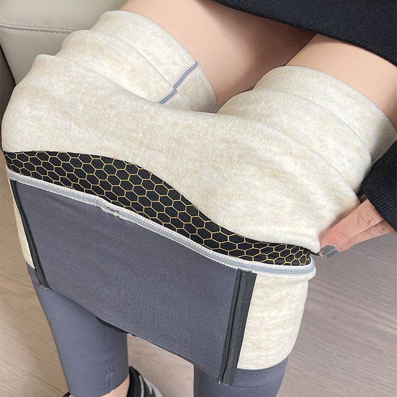 Women’s High Waist Butt Lifting Velvet Leggings – Sculpt, Soft & Stylish - MODISH X 