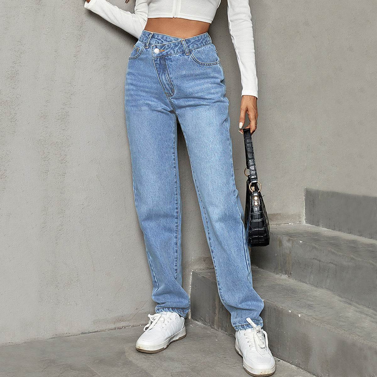 High-Waist Women’s Walking Trousers – Comfort Meets Chic Style - MODISH X 