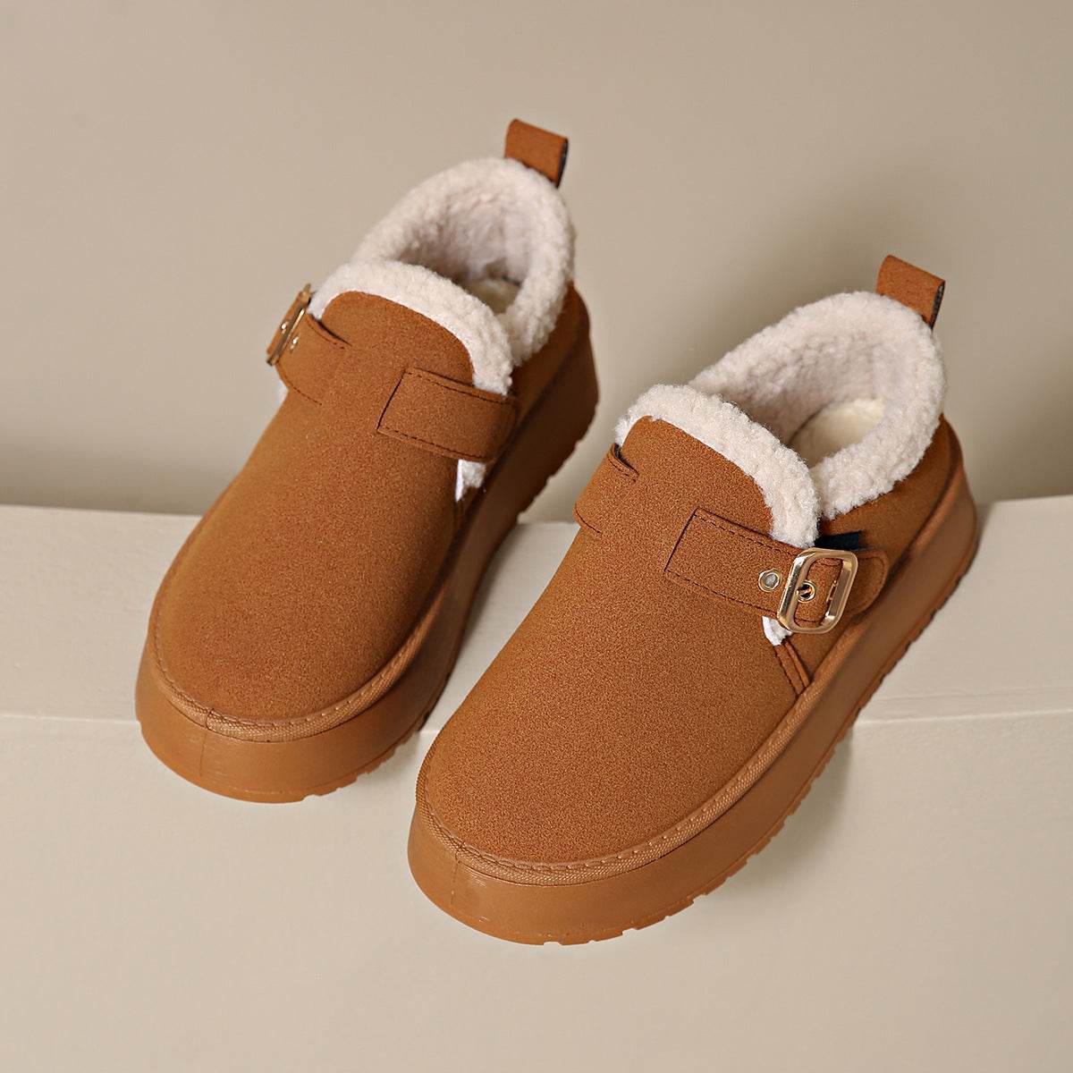 Women’s Round-Toe Ankle Boots – Warm & Stylish Boots - MODISH X 