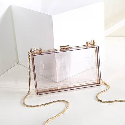 Women’s Transparent Clear PU Tote – Chic, Trendy & See-Through Style - MODISH X 