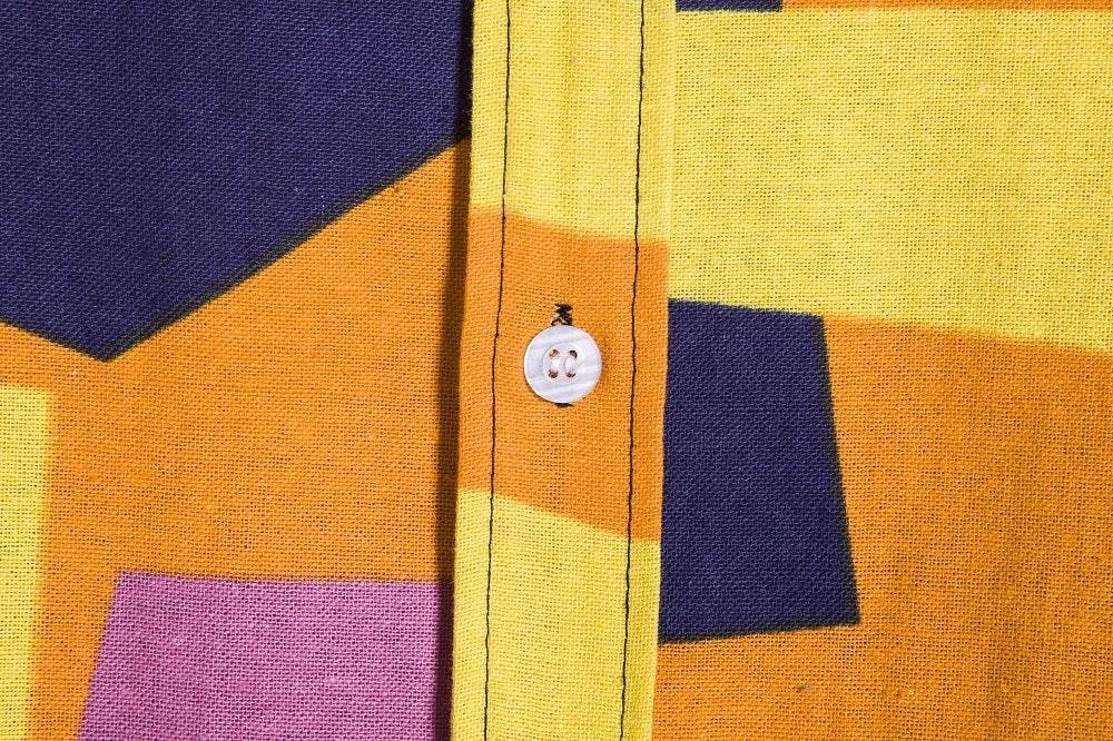 Men’s Geometric Print Shirt – Bold Style & Modern Design - MODISH X 