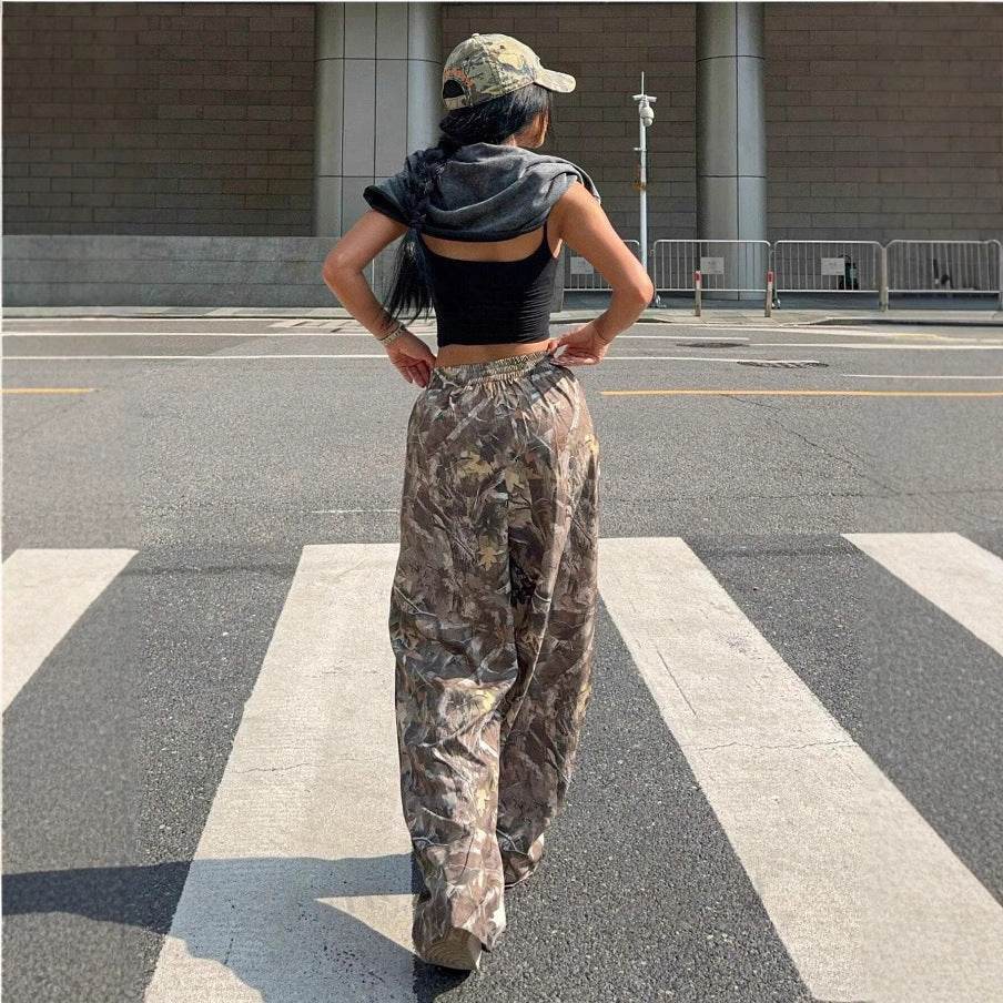 Women’s High-Rise Camo Cargo Pants – Edgy, Comfy & On-Trend - MODISH X 