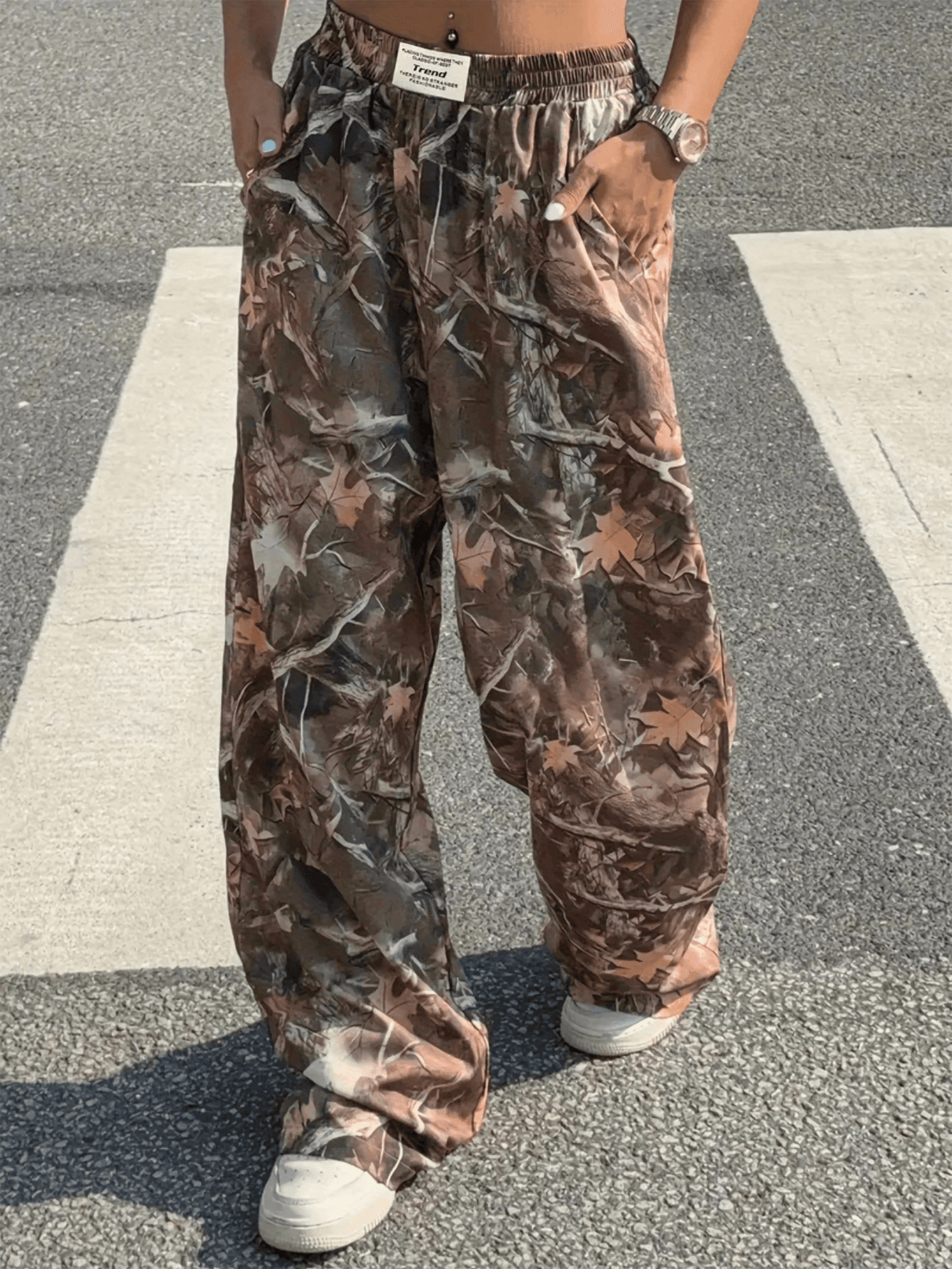 Women’s High-Rise Camo Cargo Pants – Edgy, Comfy & On-Trend - MODISH X 