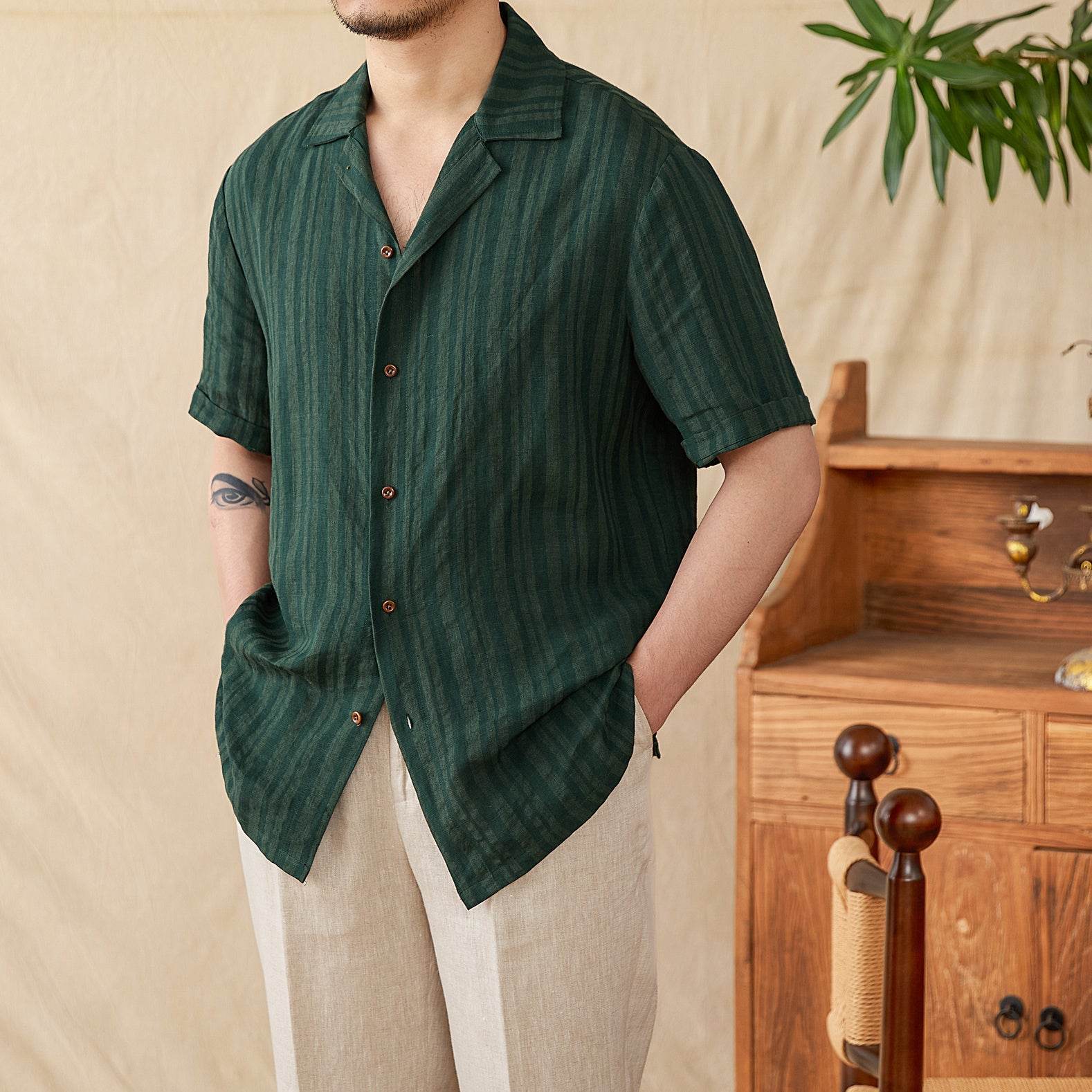 Men's Vintage Shirts – Stylish, Lightweight & Breathable Summer Wear - MODISH X 