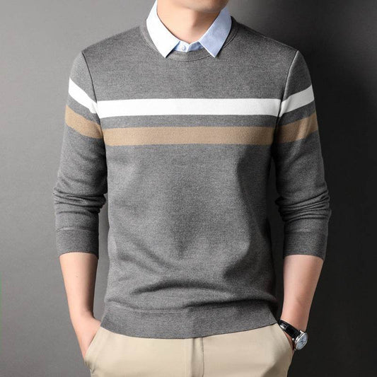 Men’s Casual Shirts – Polo Collar Long Sleeve for Autumn Style - MODISH X 