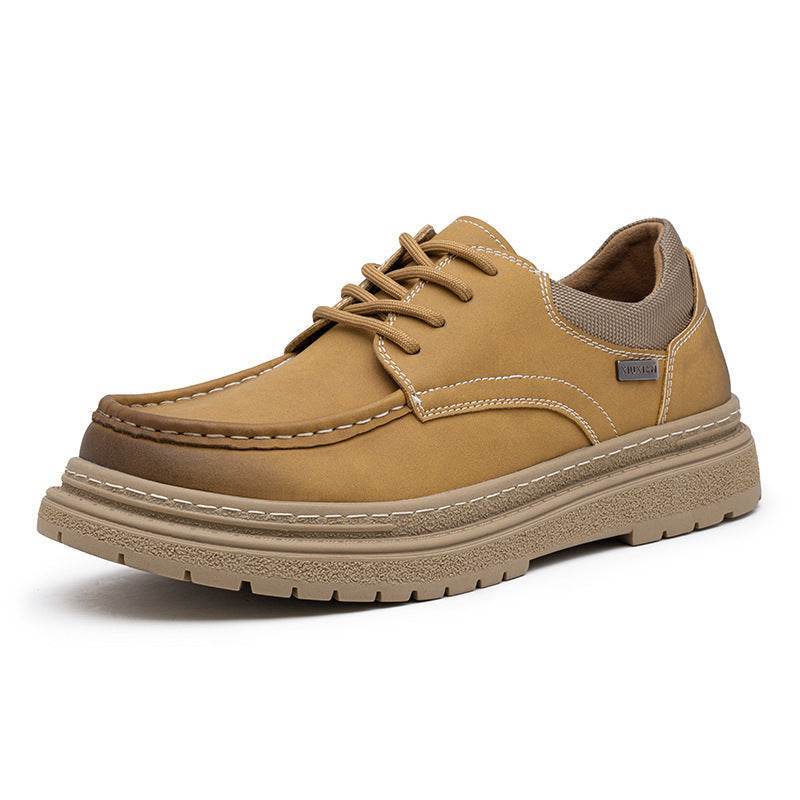 Men’s Retro Leather Work Shoes – Stylish, Durable & Comfortable - MODISH X 