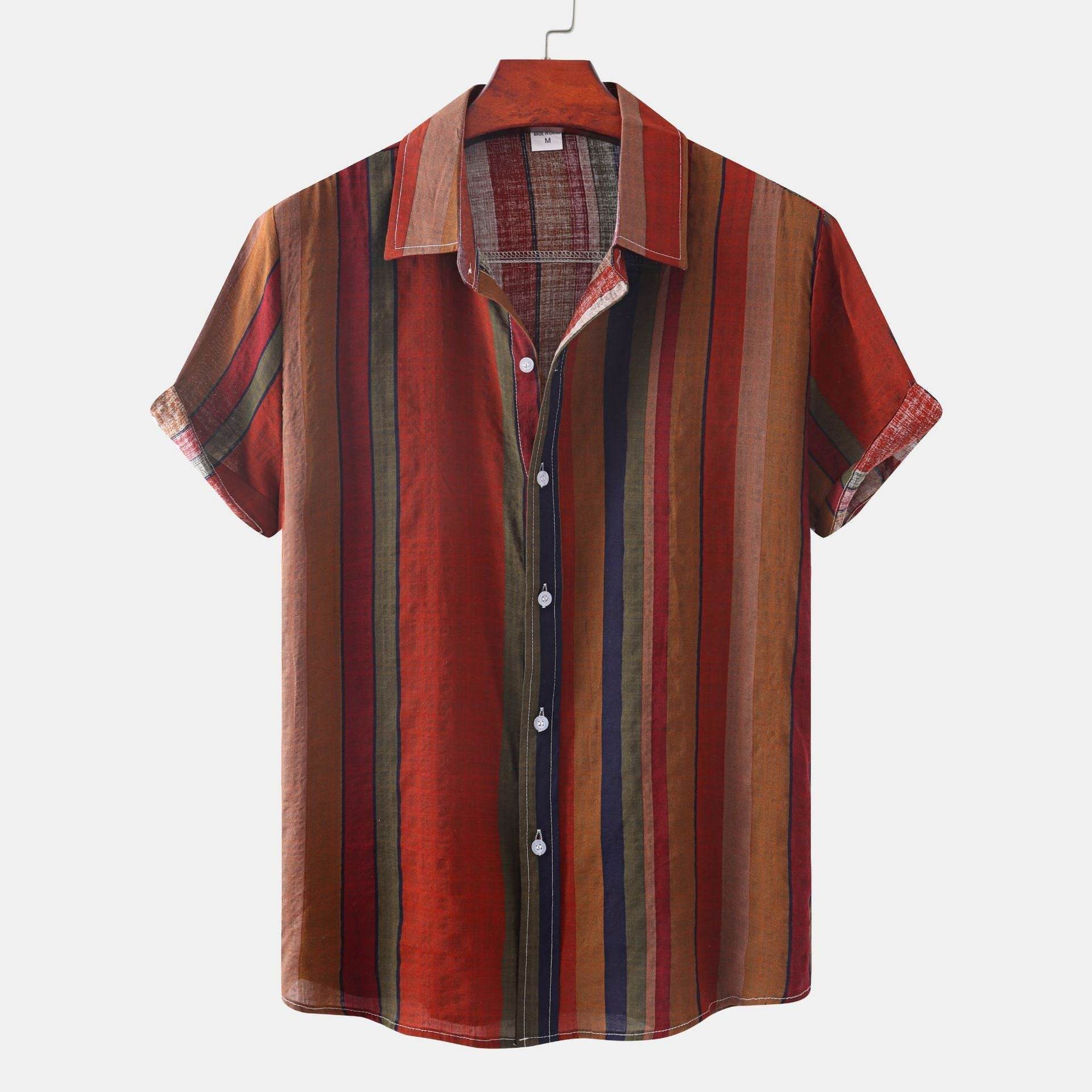 Men's Summer Casual Retro Shirts – Stylish & Comfortable Fashion - MODISH X 