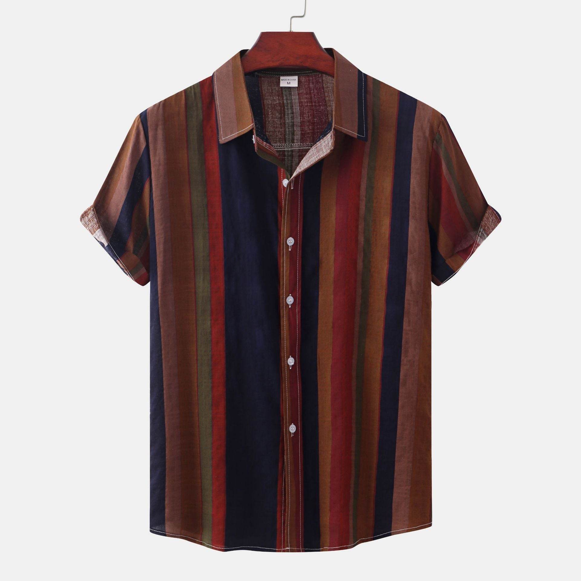 Men's Summer Casual Retro Shirts – Stylish & Comfortable Fashion - MODISH X 