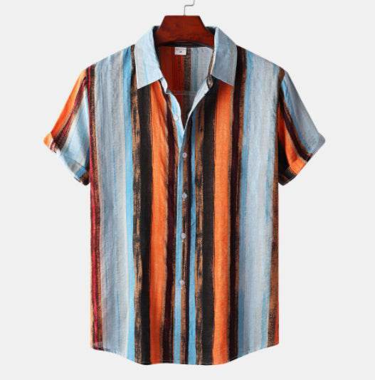 Men's Summer Casual Retro Shirts – Stylish & Comfortable Fashion - MODISH X 