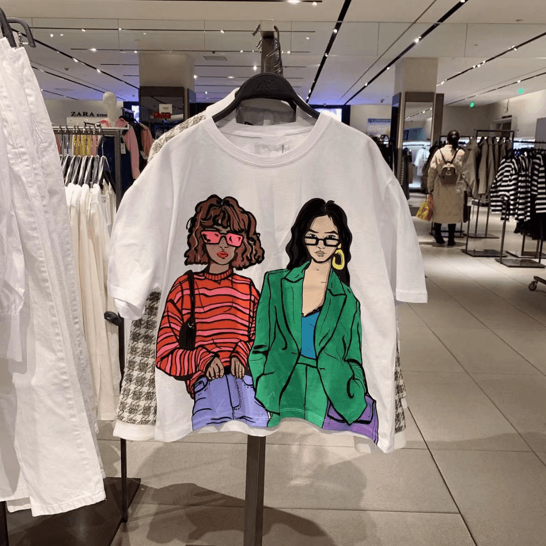 Women's Fashion Short-Sleeved Printed T-Shirts – Trendy & Modish - MODISH X 