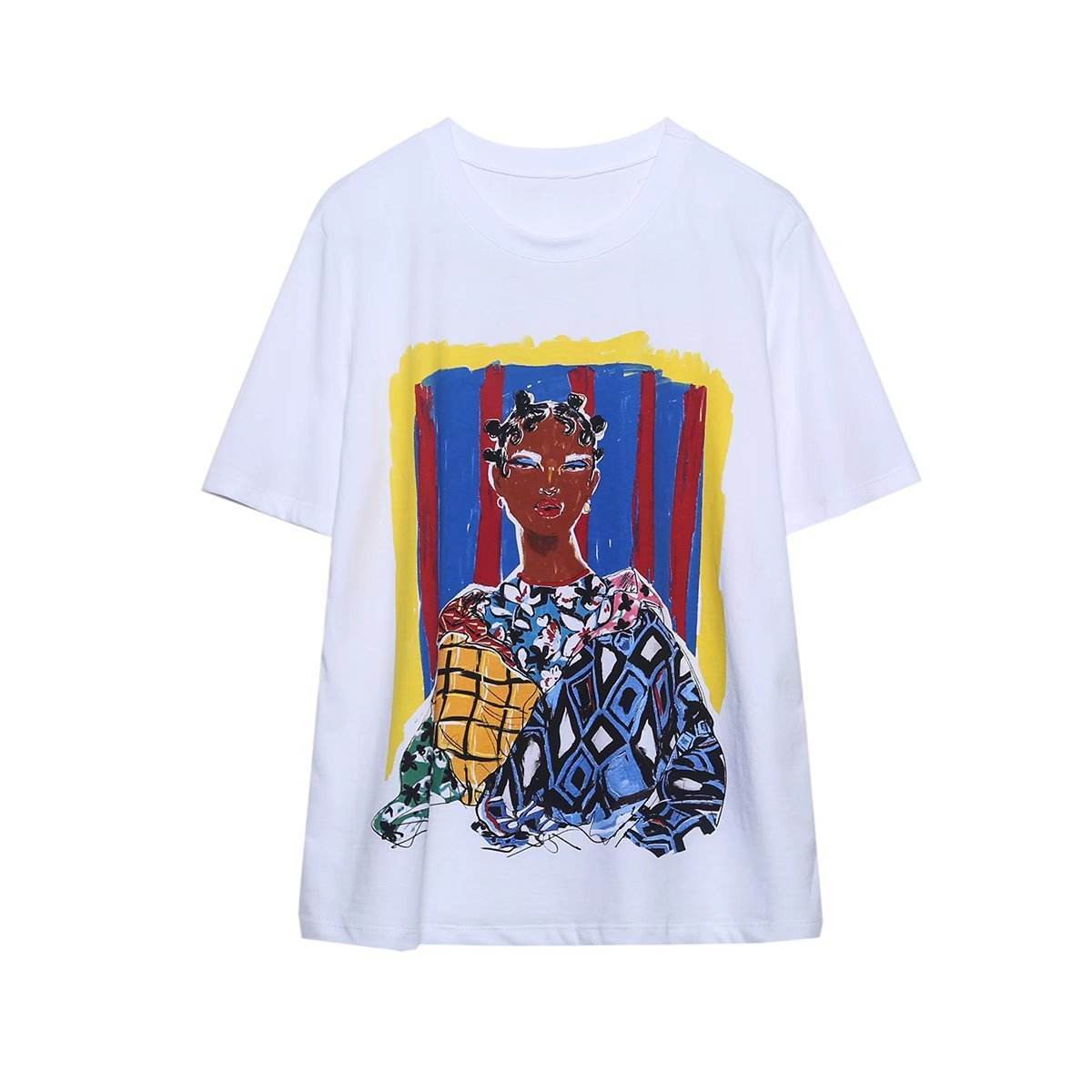 Women's Fashion Short-Sleeved Printed T-Shirts – Trendy & Modish - MODISH X 