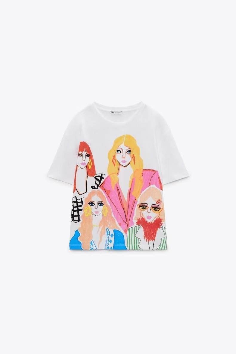 Women's Fashion Short-Sleeved Printed T-Shirts – Trendy & Modish - MODISH X 
