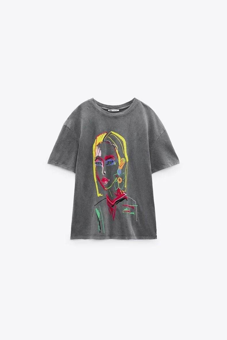 Women's Fashion Short-Sleeved Printed T-Shirts – Trendy & Modish - MODISH X 