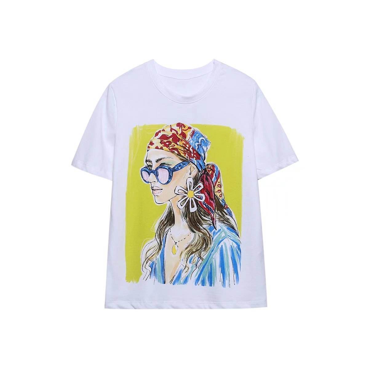 Women's Fashion Short-Sleeved Printed T-Shirts – Trendy & Modish - MODISH X 