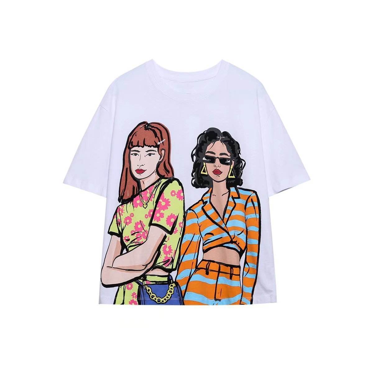 Women's Fashion Short-Sleeved Printed T-Shirts – Trendy & Modish - MODISH X 
