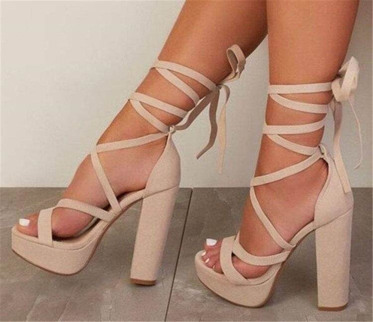 Women's Waterproof Shoes – Stiletto High Heel Comfortable Sandals - MODISH X 