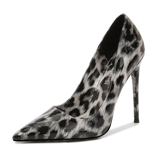 Women's Leopard Print Stiletto High Heels – Modish, Chic & Bold Pumps - MODISH X 