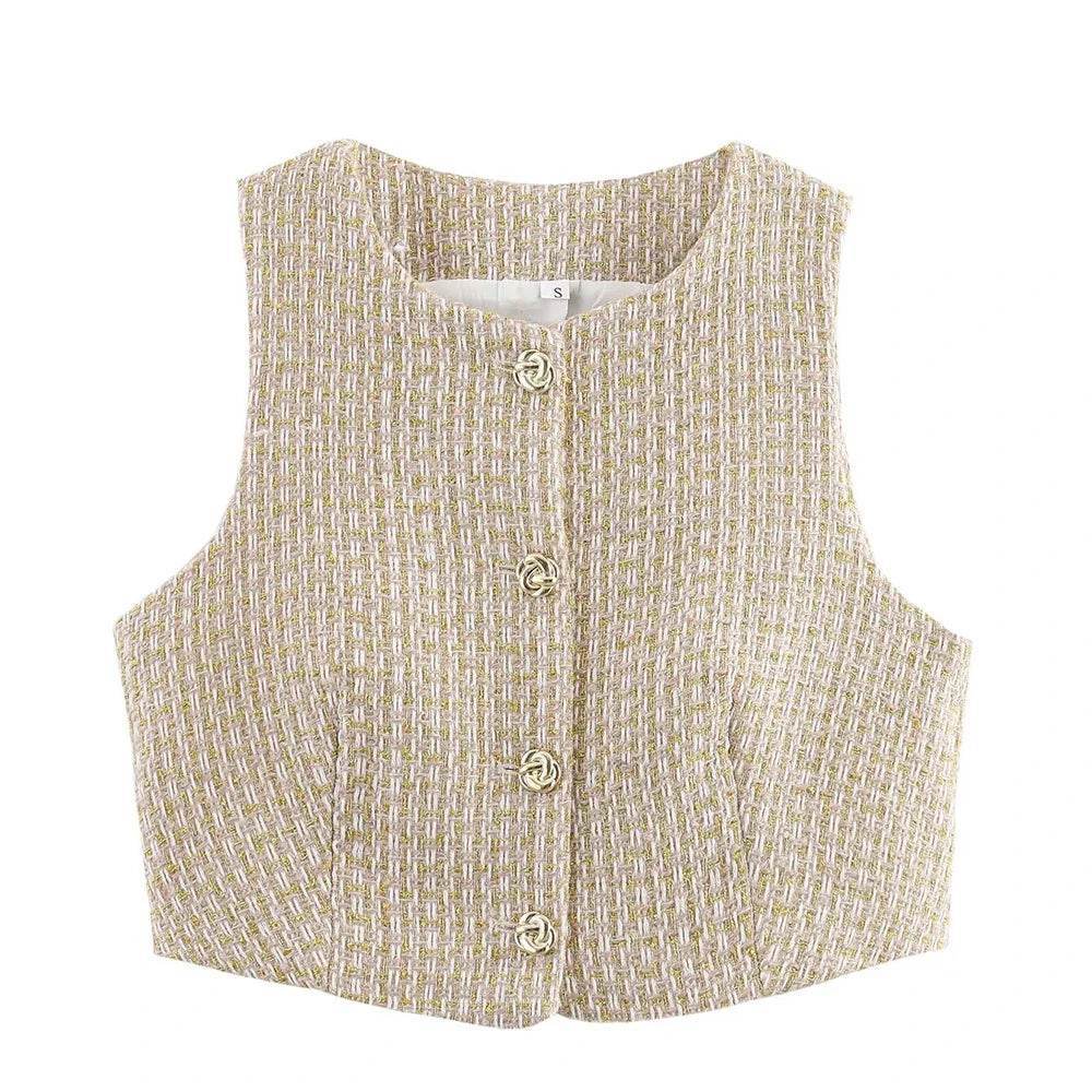 Women’s European Style Vest & Shorts Set – Elegant Summer Fashion - MODISH X 