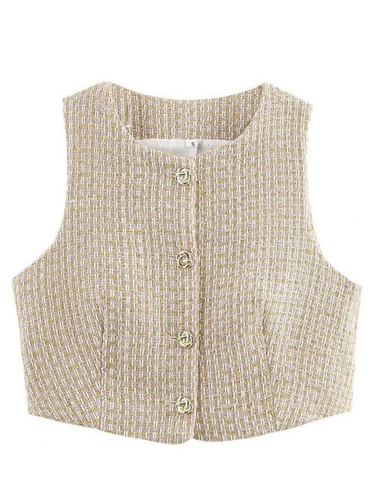 Women’s European Style Vest & Shorts Set – Elegant Summer Fashion - MODISH X 