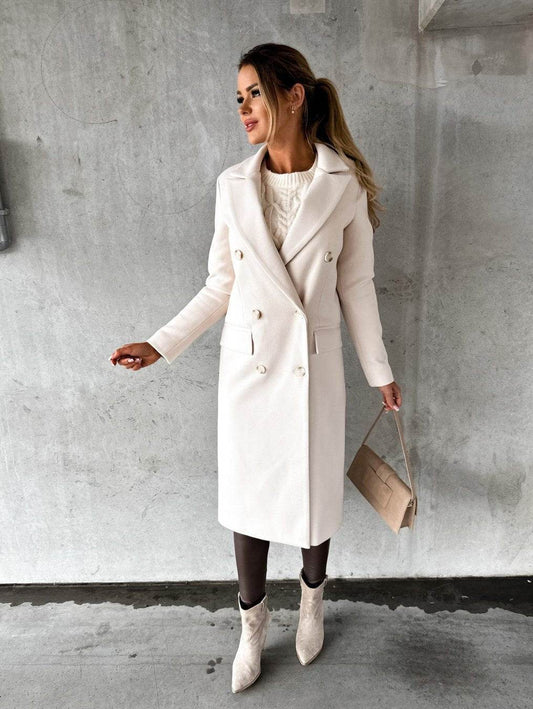 Women’s Woolen Coat – Stylish, Classic-Warm & Versatile - MODISH X 