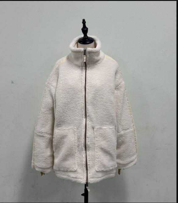 Women’s Anti-Cashmere Zipper Jacket – Lightweight, Casual & Cozy - MODISH X 