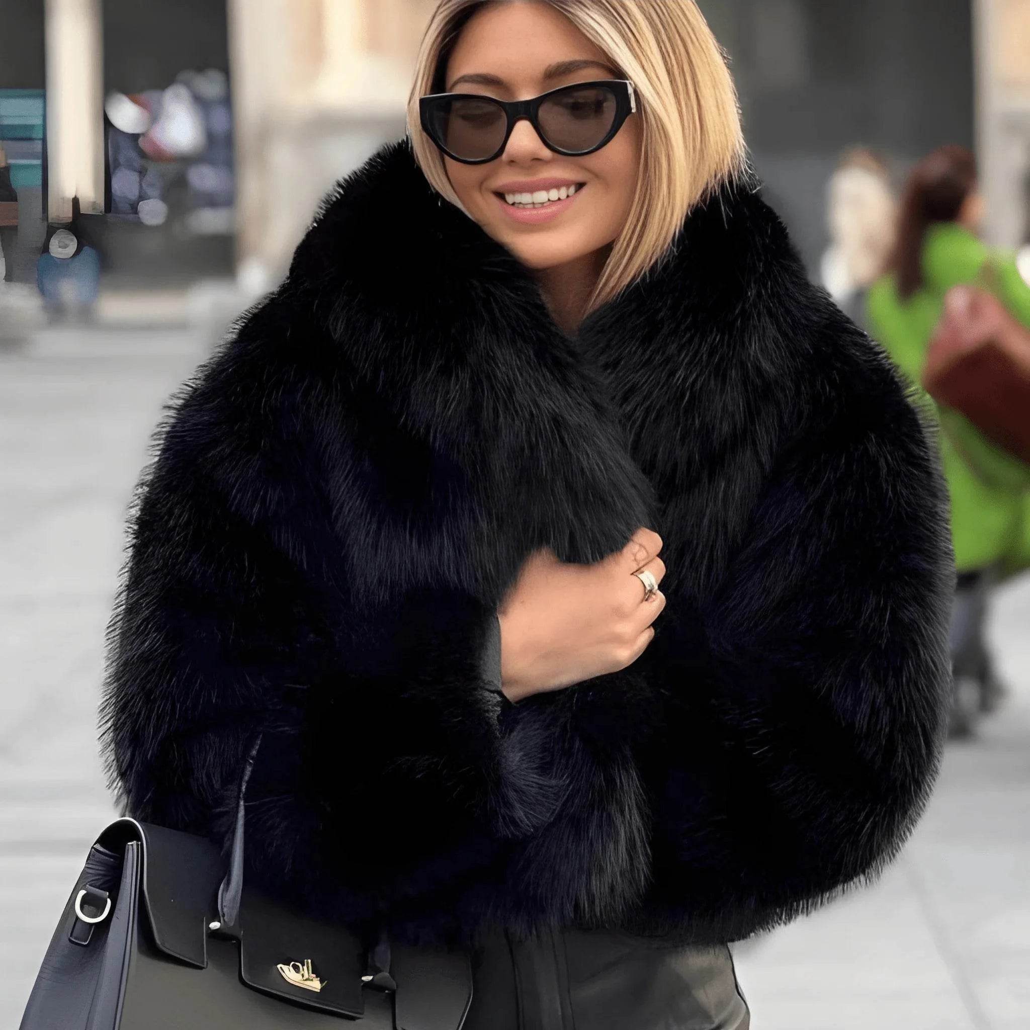 Women’s Plush Winter Coat – Cozy, Stylish & Ultra-Warm - MODISH X 