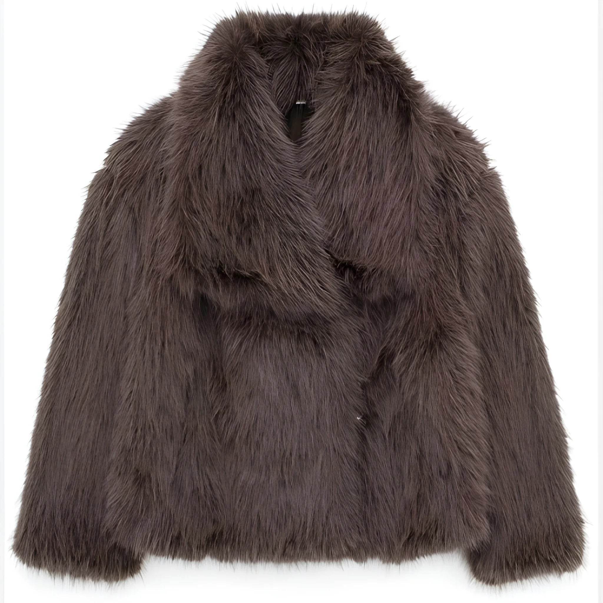 Women’s Plush Winter Coat – Cozy, Stylish & Ultra-Warm - MODISH X 