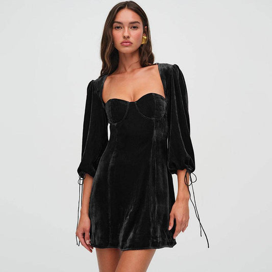 Dazzling Women’s Backless Strap Dress – Elegant, Chic & Bold - MODISH X 